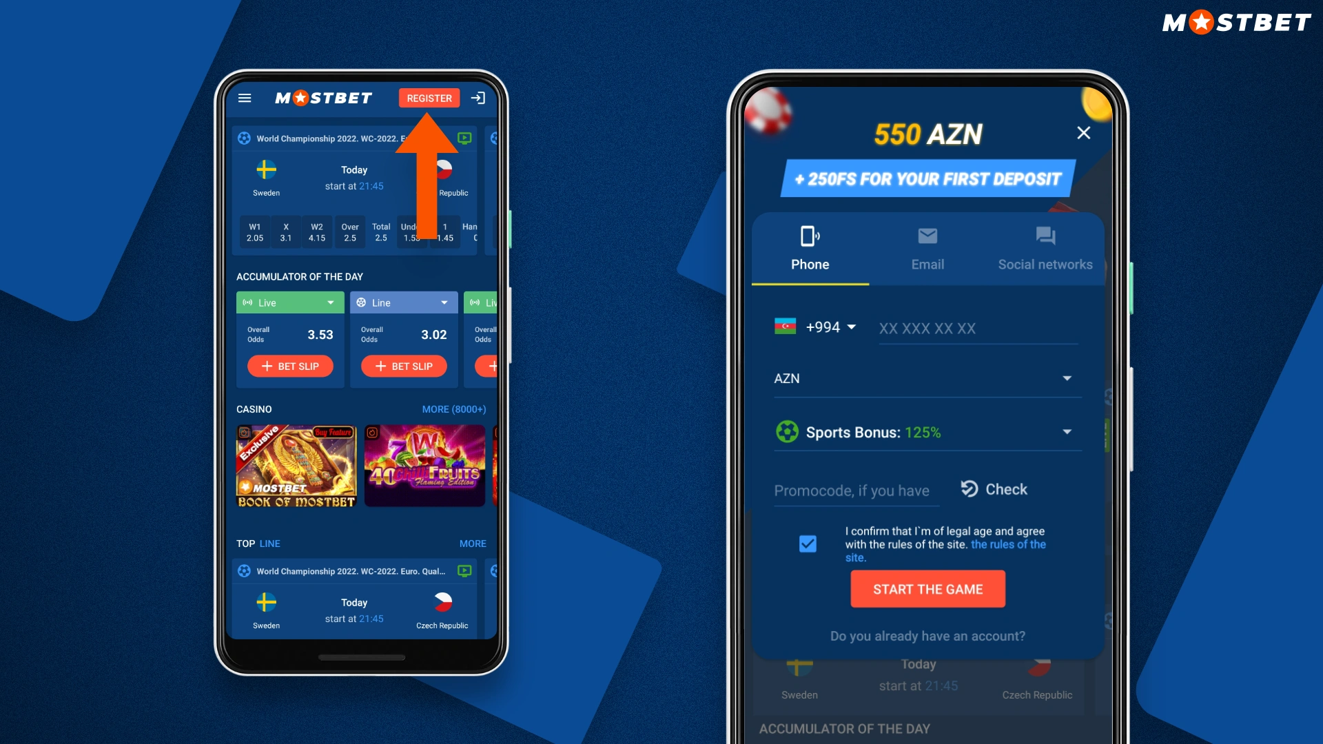 Detailed instructions on how to create a mostbet account in the mobile app