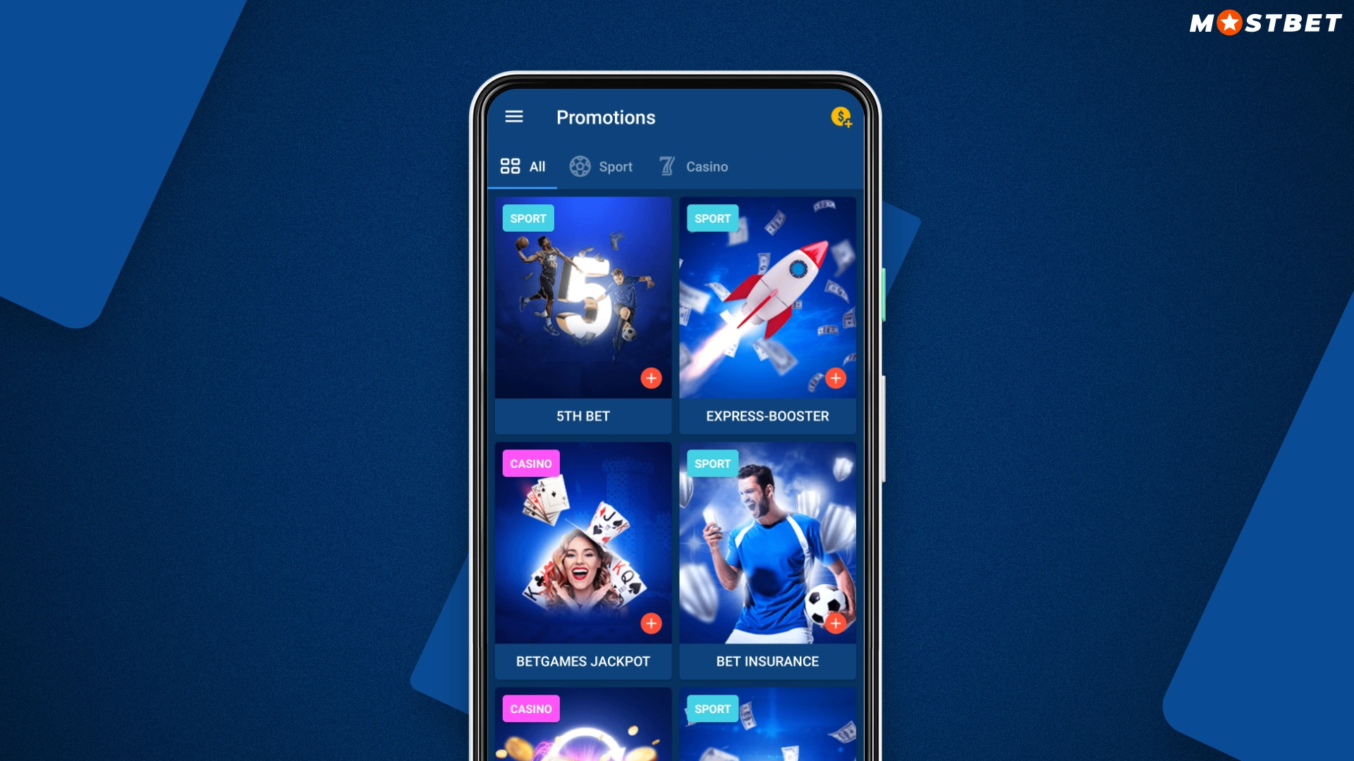 bonuses for players who have installed the mostbet app