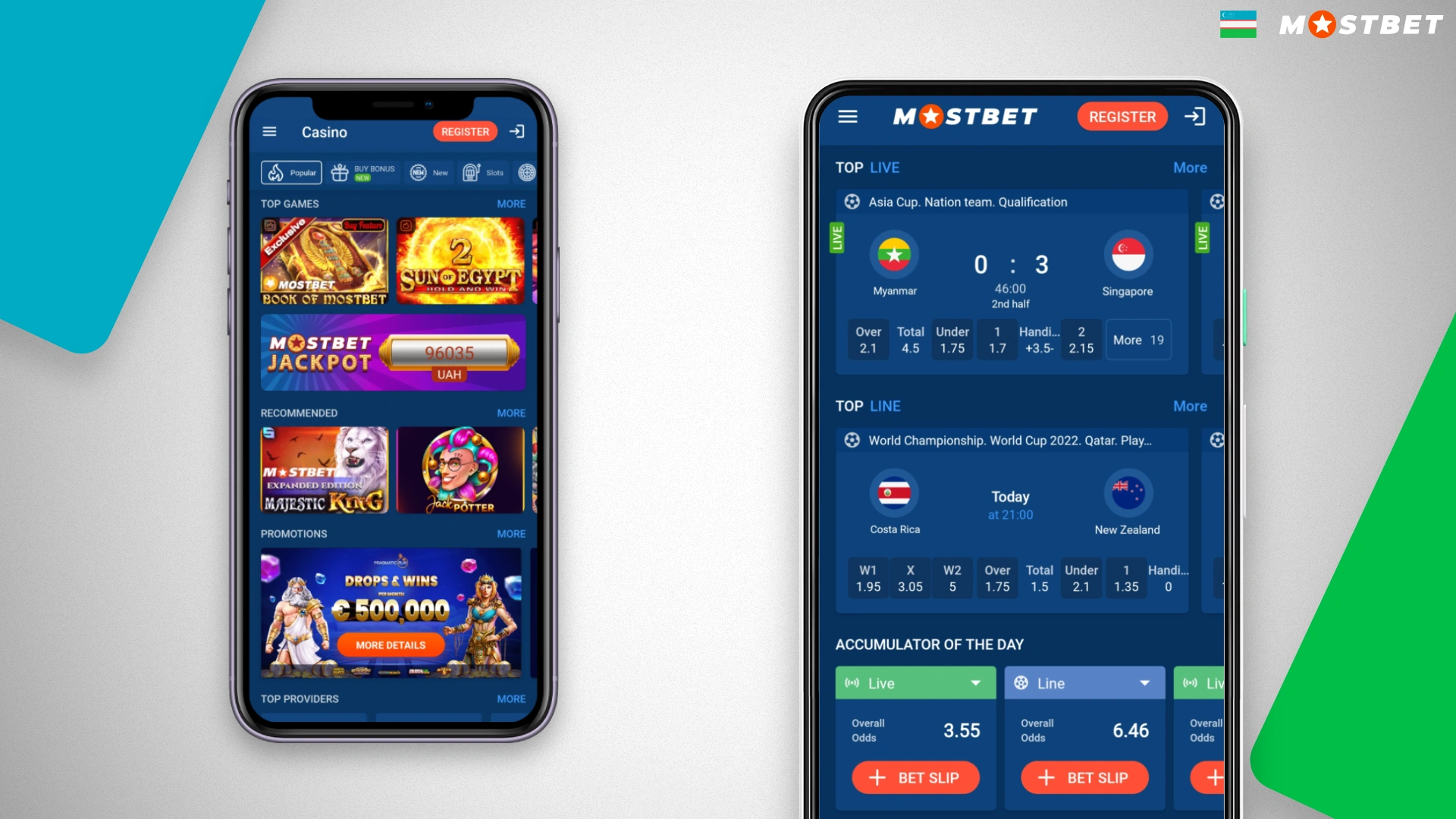 Mostbet mobile app for betting on sports from Uzbekistan