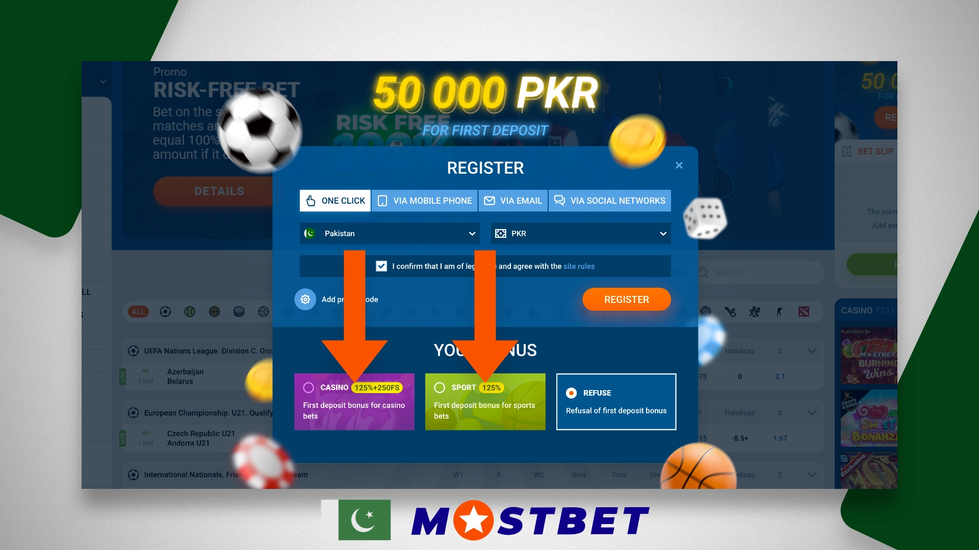 Mostbet Welcome Bonuses for Customers from Pakistan