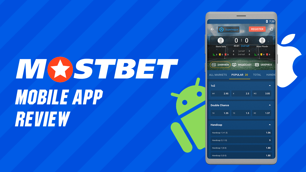 Mostbet mobile app cover